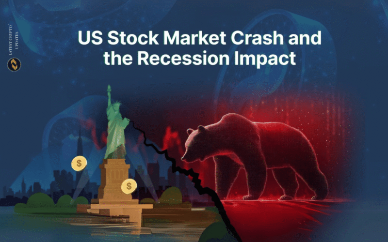 Crypto market reacts to US recession with Bitcoin volatility